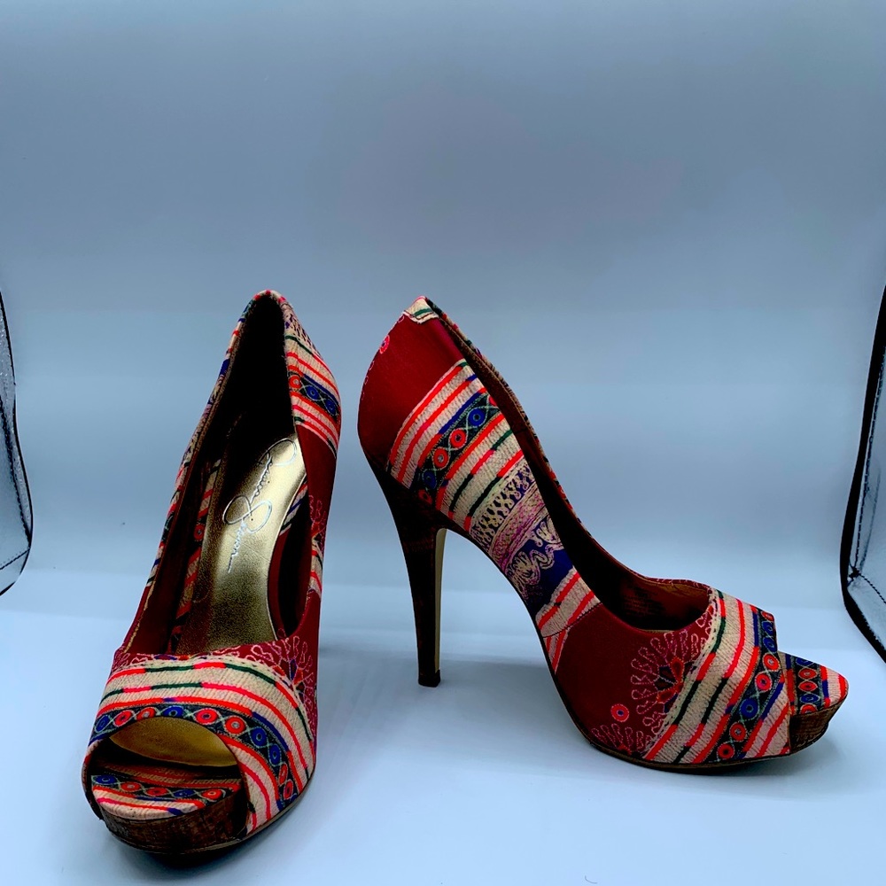Jessica Simpson high heels